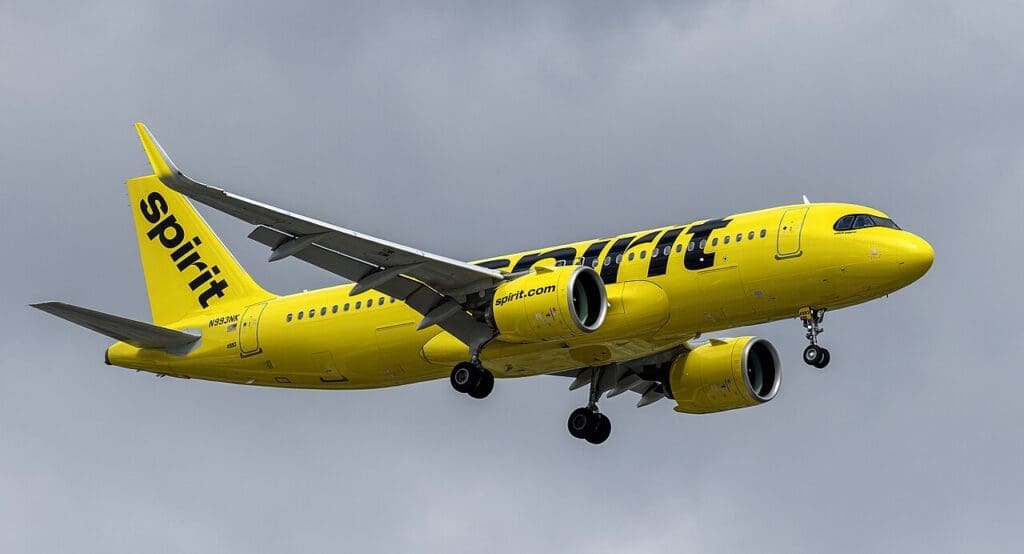 Spirit Airlines A320neo.