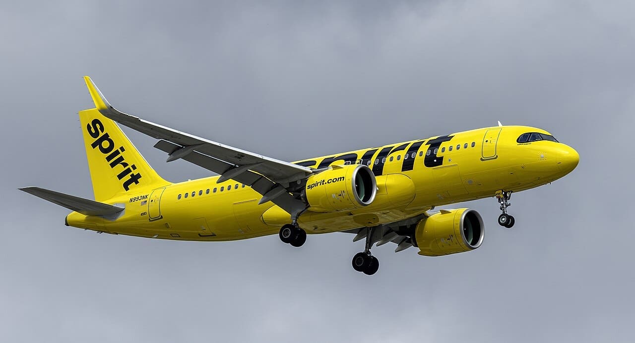 Spirit Airlines A320neo.